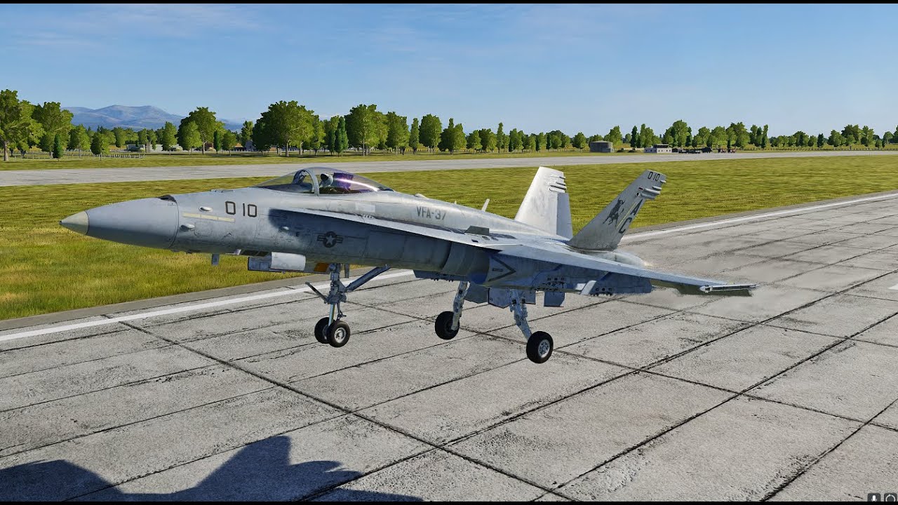 Démarrage à froid / Décollage / Atterrissage TUTO F/A-18C - DCS World
