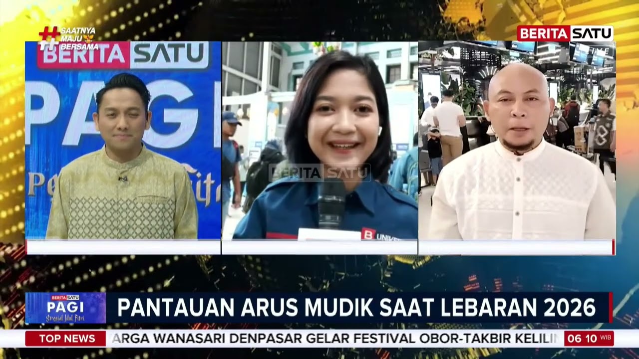 Pantauan Arus Mudik Pada Hari H Lebaran #beritasatu