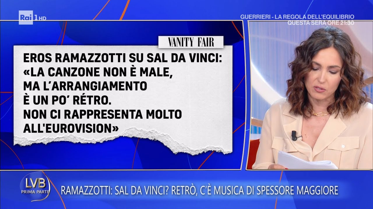 Ramazzotti su Sal Da Vinci: 