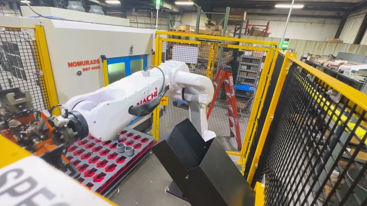 Boost Efficiency with Nachi's MZ25 Robot and Flexible Drawer System!