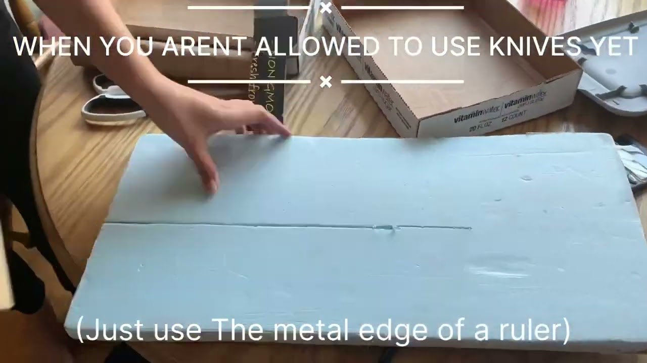 When You Can’t Use Exacto Knives…