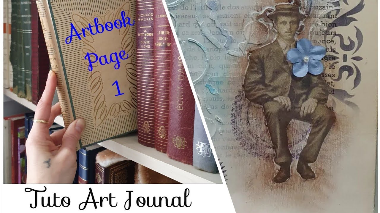 Artbook: Tuto Art Journal: Page 1