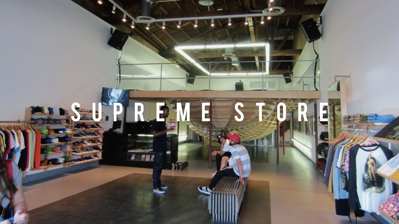 Supreme Store in Los Angeles