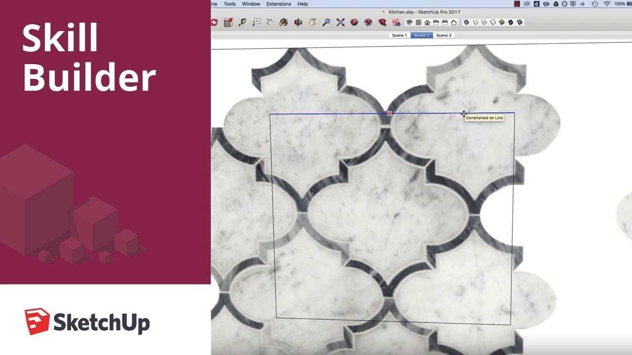 SketchUp Skill Builder: Make Unique Texture