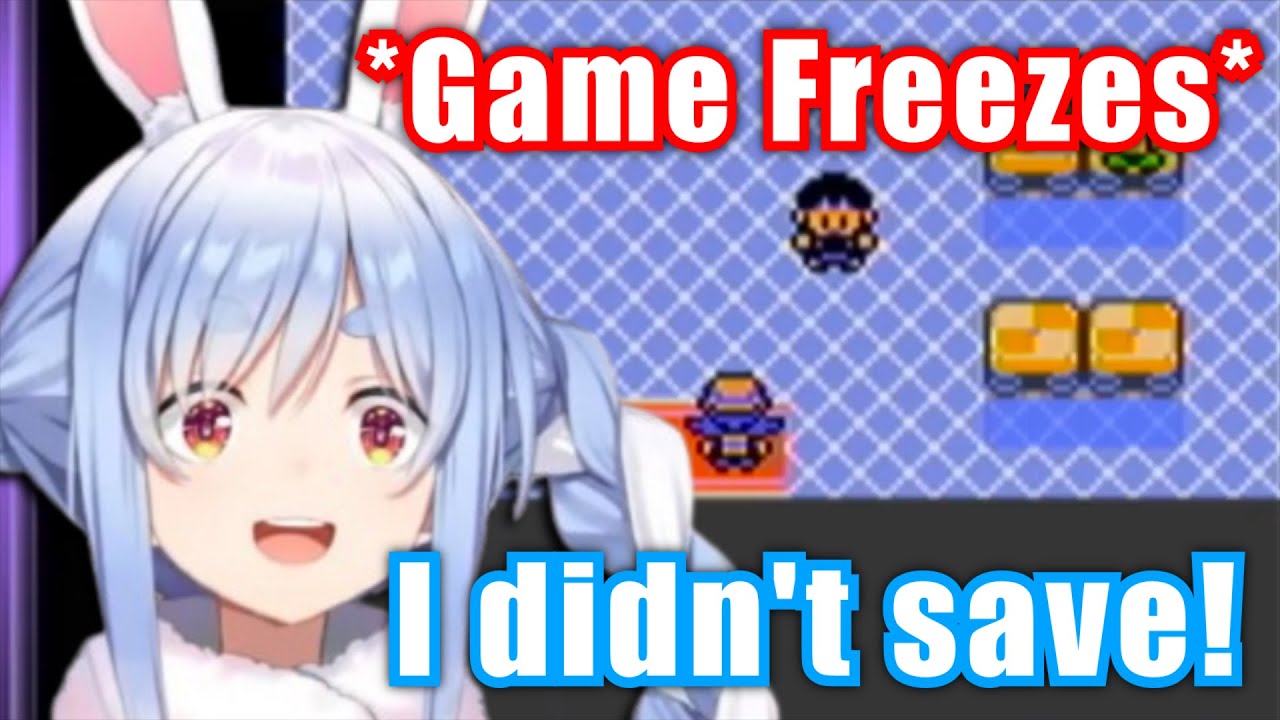 Pekora Lost All Of Her Pokemon Gameplay Data【Hololive】