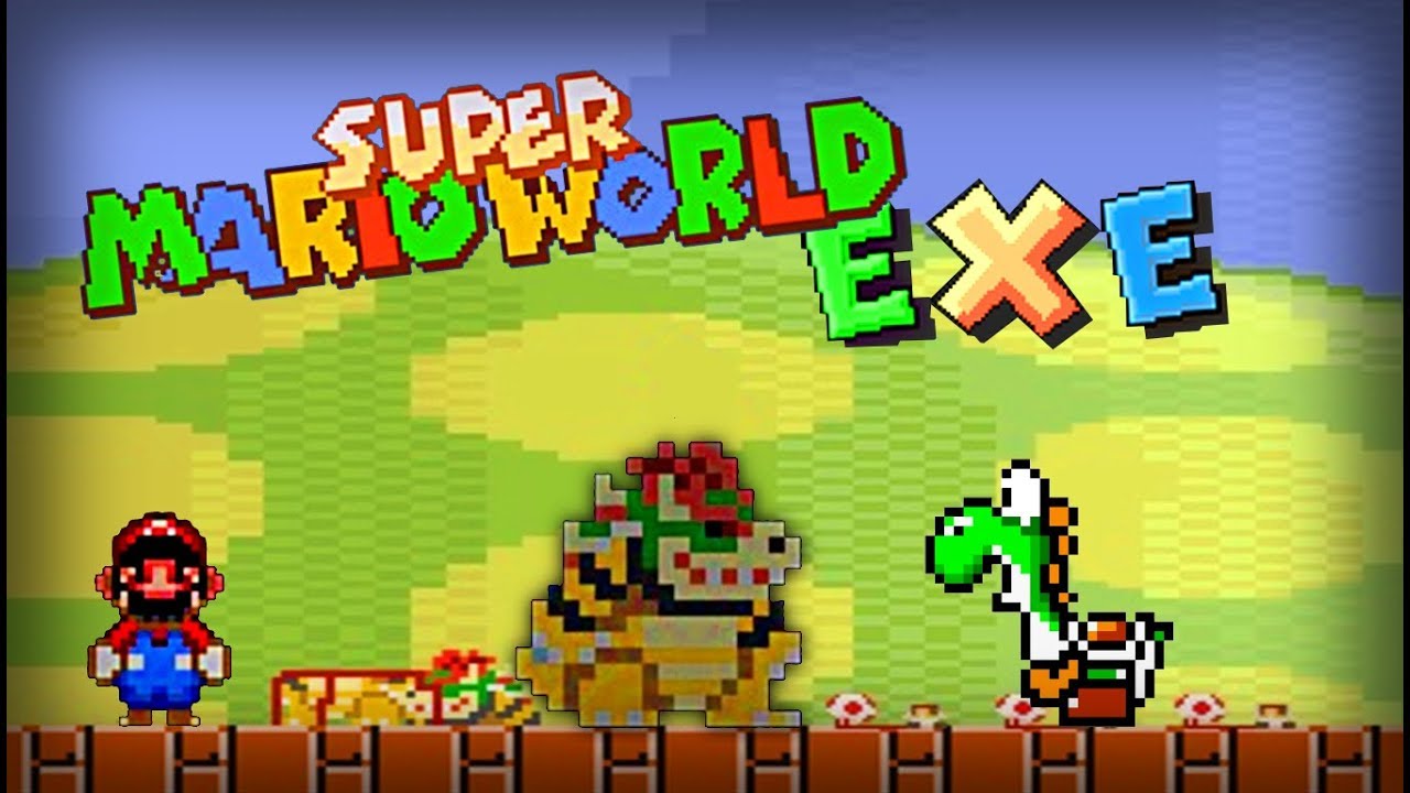YOSHI SAVES THE WORLD FROM BOWSER.EXE | Super Mario World.EXE