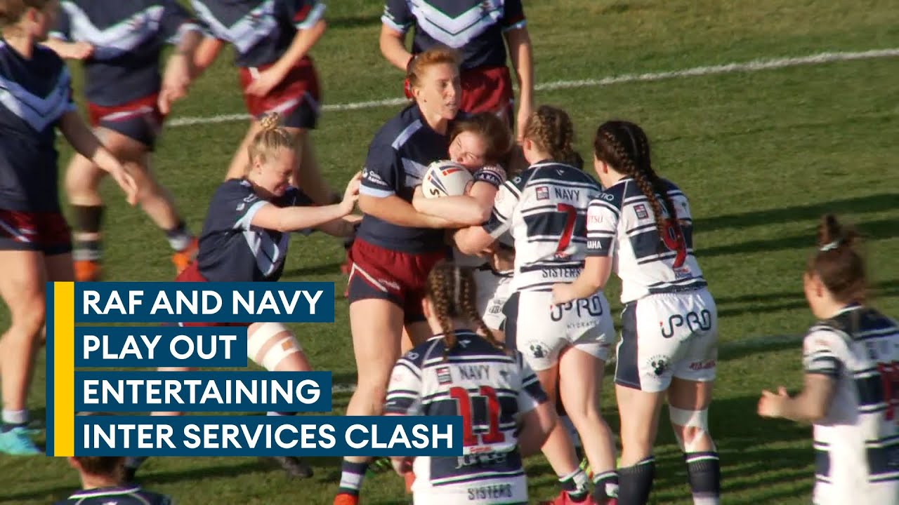 Royal Air Force v Royal Navy | HIGHLIGHTS | Inter Services women's rugby league