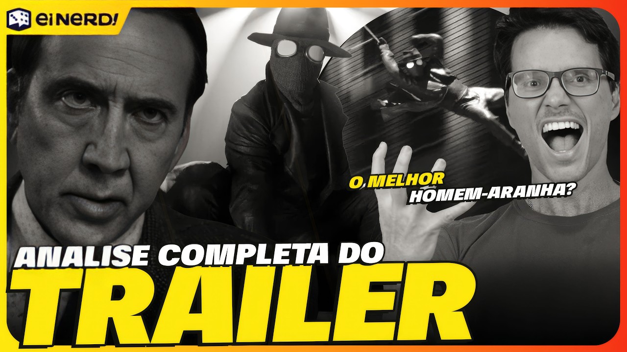 SPIDER-NOIR COM NICOLAS CAGE! [análise do trailer]