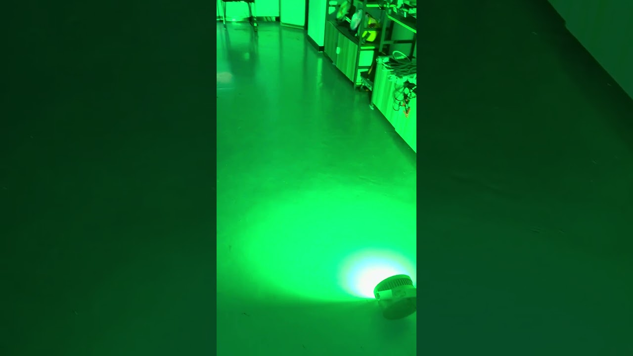 The small-power LED fishinglight is being tested,with a focus on producing more specialized products