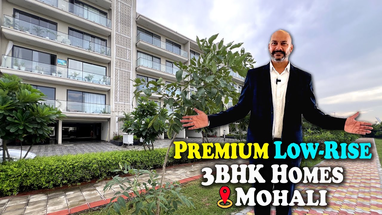 Premium Low Rise 3BHK Homes with Modern Amenities in a Prime, Well-Connected Mohali Location