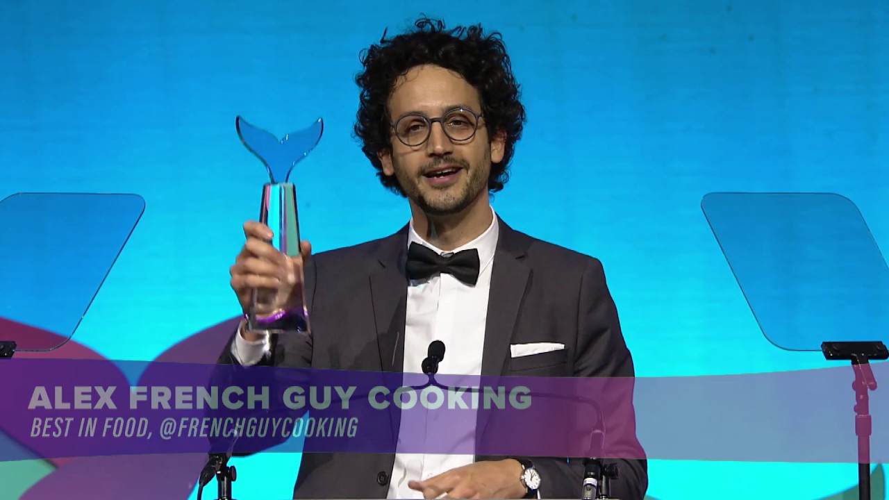 Alex French Guy Cooking WINS Best in Food || Shorty Awards 2019