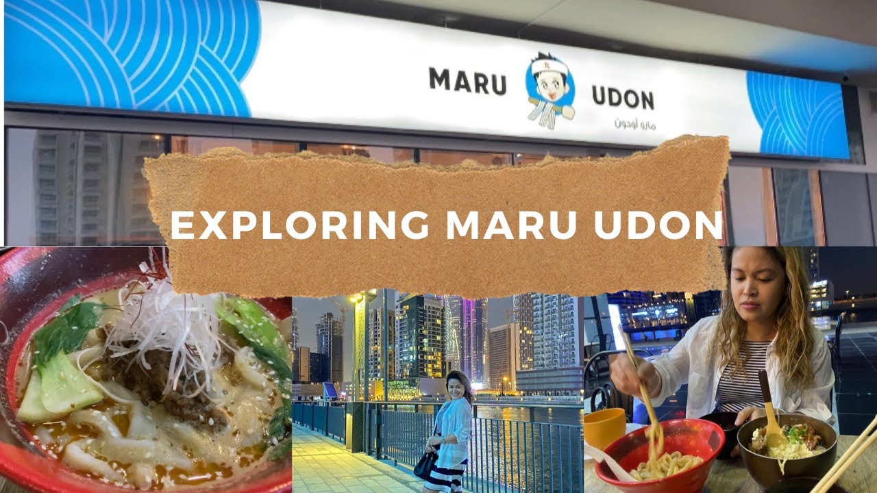MARU UDON : Trying out new food || Food Moments with NIÑA