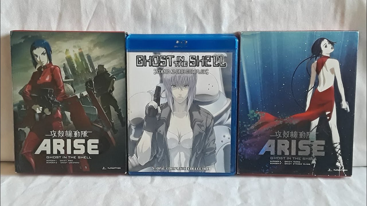 Unboxing Ghost in the Shell Anime Collection Part 3 OVAs
