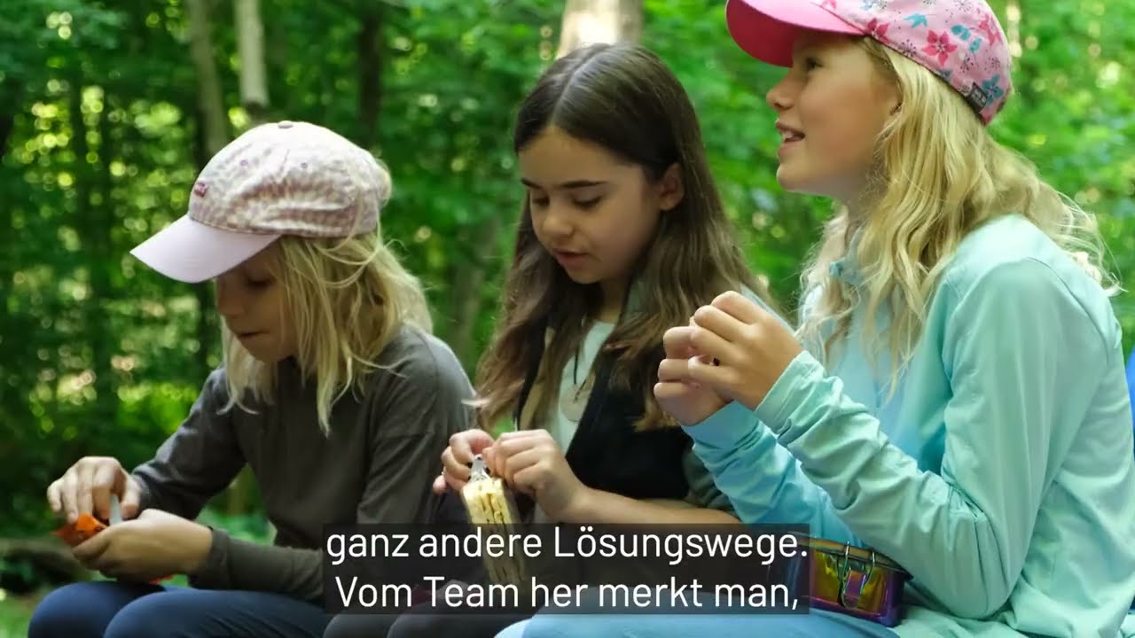 Draussen Unterrichten an der Primarschule Uster