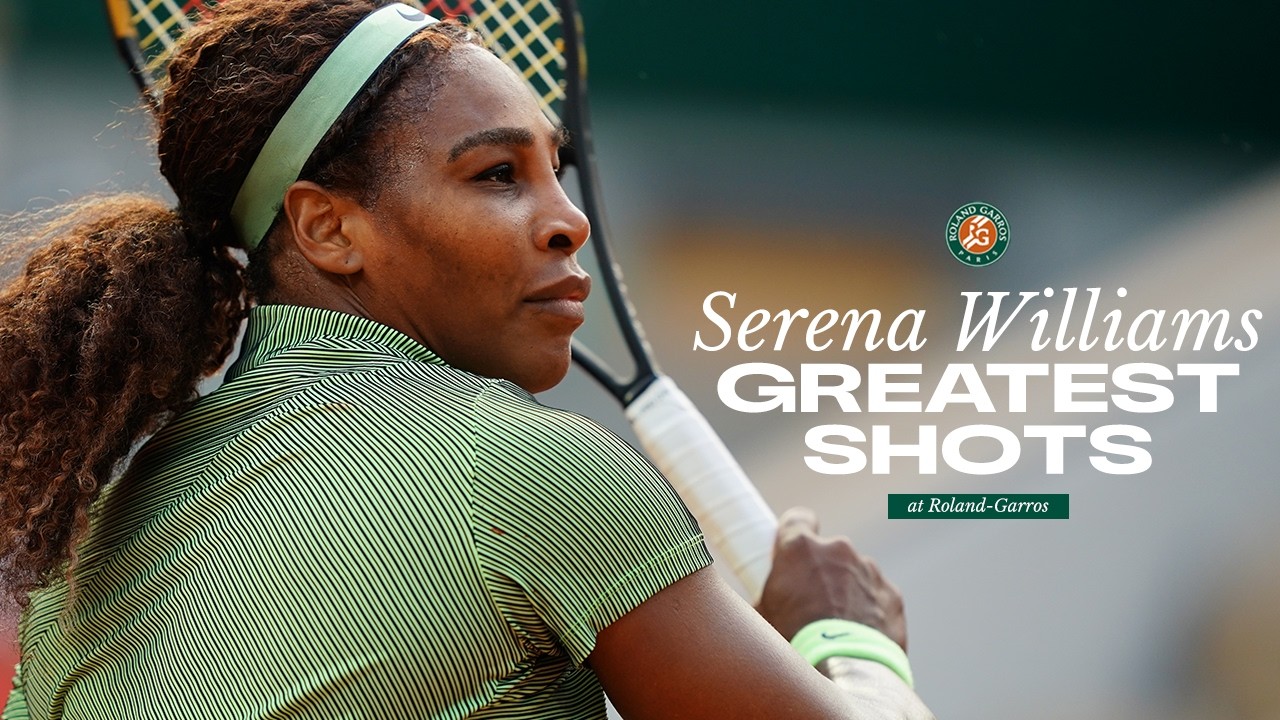 Serena Williams greatest shots in Paris | Roland-Garros