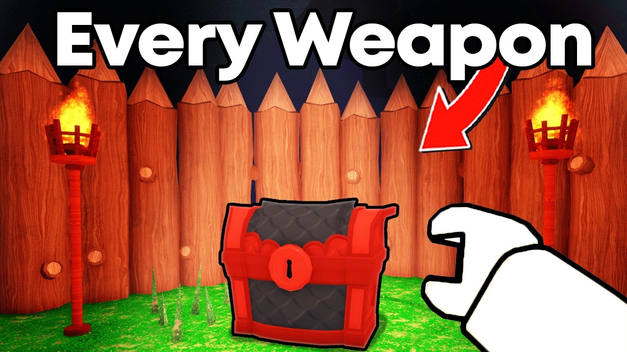 I Unlocked EVERY Weapon in 99 Nights in the Forest!