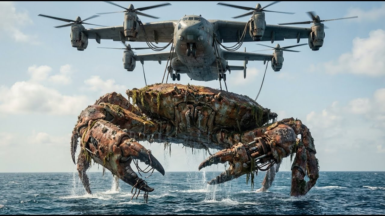 Giant Crab Robot Recovered From the Deep Ocean | Extreme Restoration & Reactivation