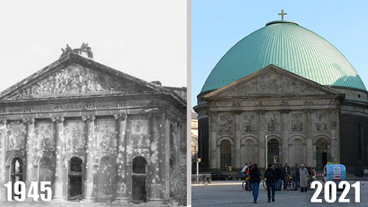 Evolution of Berlin (Germany) 1945 - 2021