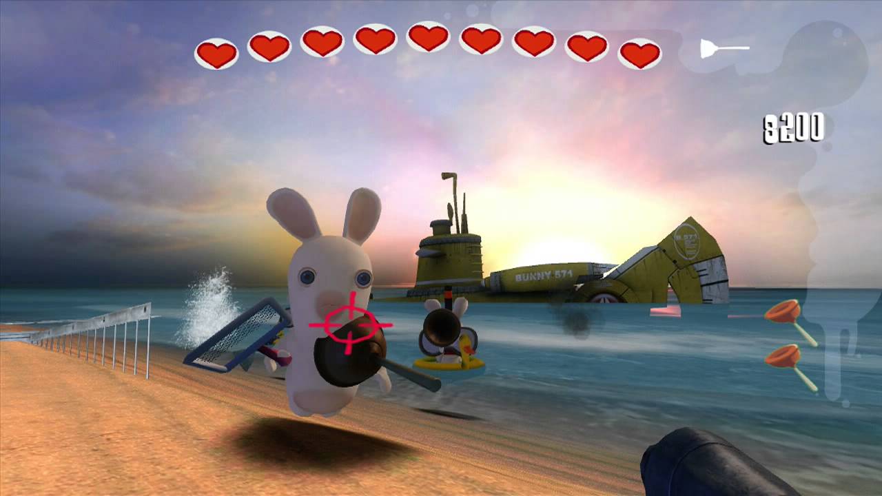 Rayman Raving Rabbids Walkthrough Bunnies Don‘t Like Being Disturbed On Holiday