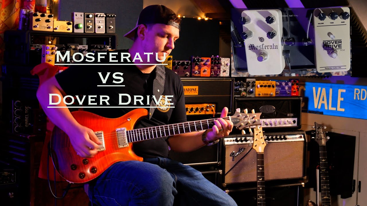 Lovepedal - Mosferatu & Dover Drive comparison