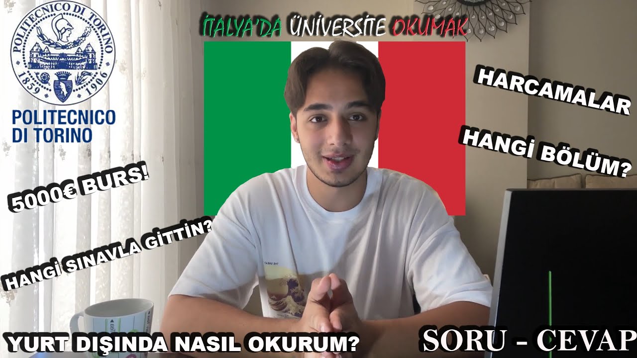 İTALYA'YA OKUMAYA GİDİYORUM! /Soru-Cevap