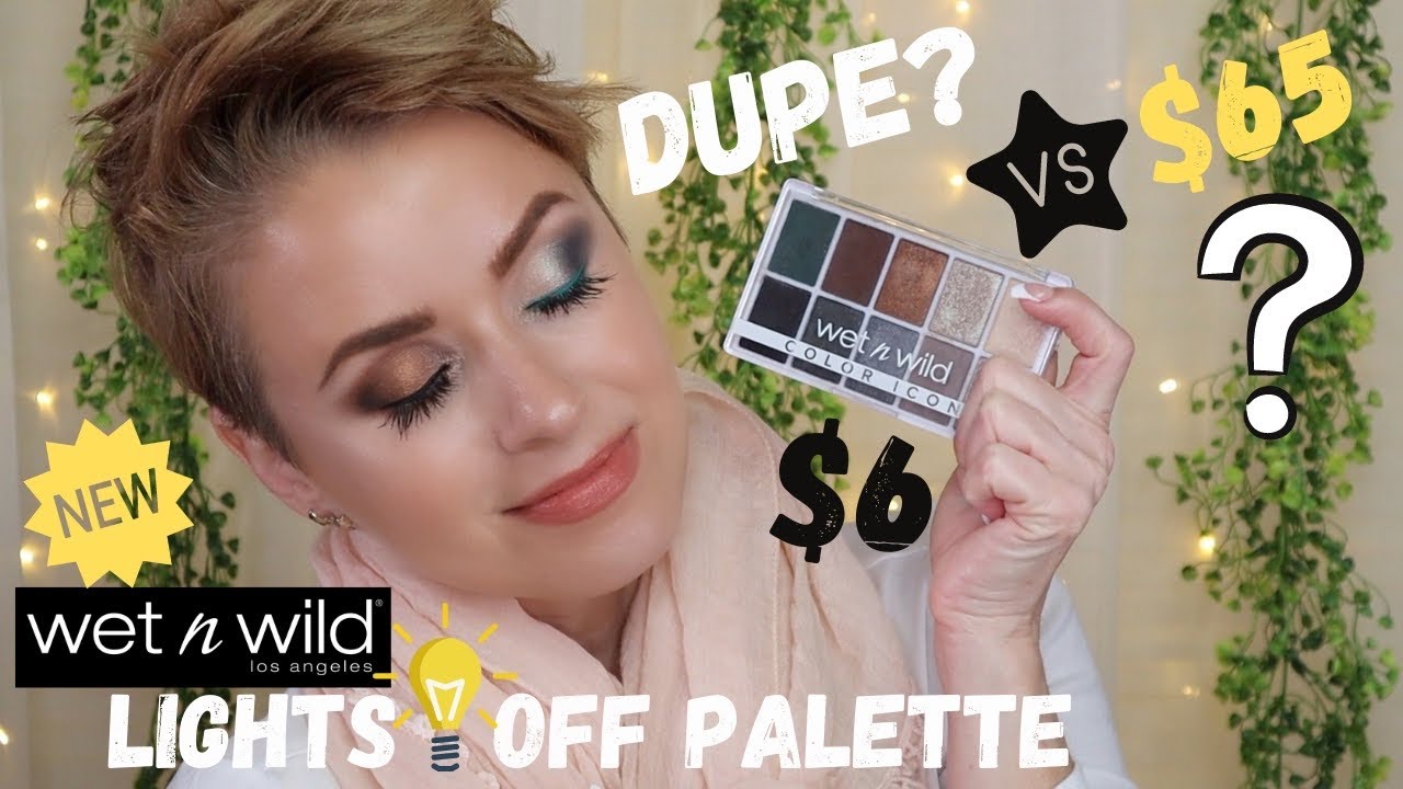 NEW WET N WILD LIGHTS OFF COLOR ICON 10 PAN PALETTE | REVIEW + DEMO + IS IT A DUPE?