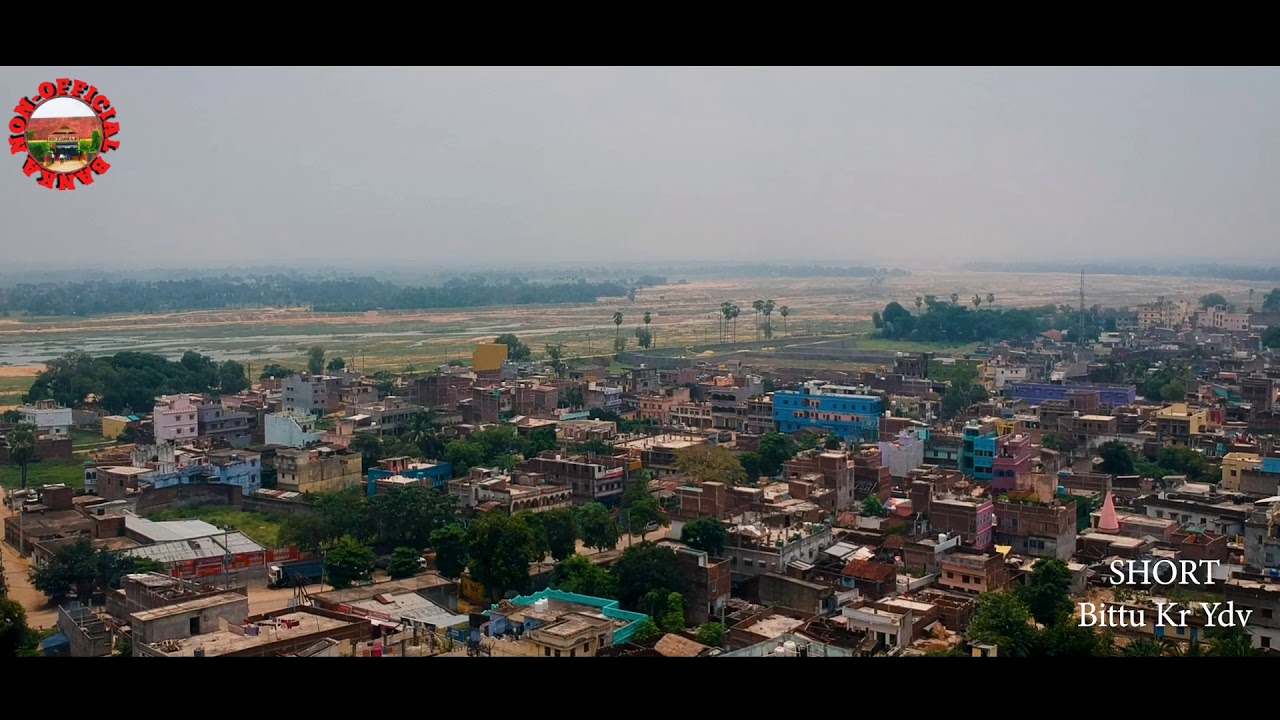 Aerial view of Banka Bihar ❤️