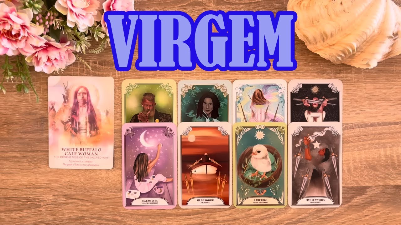 VIRGEM ♍ VOCÊ RECEBERÁ UM ÁUDIO que TE DEIXARÁ ASSUSTAD@! #tarotdoamor