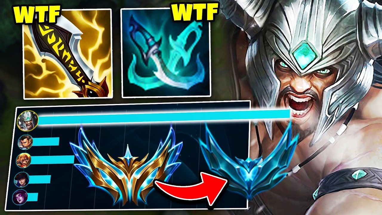 WHAT HAPPENS WHEN FOGGED TRYNDAMERE VISITS PLATINUM ELO... (HARDEST 1V9 EVER)