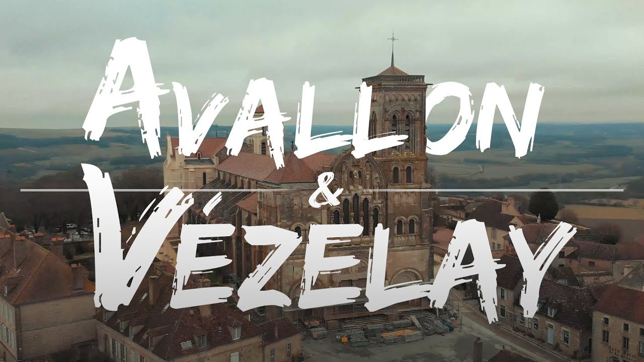 V&eacute;zelay & Avallon from the sky | DJI Mavic Air