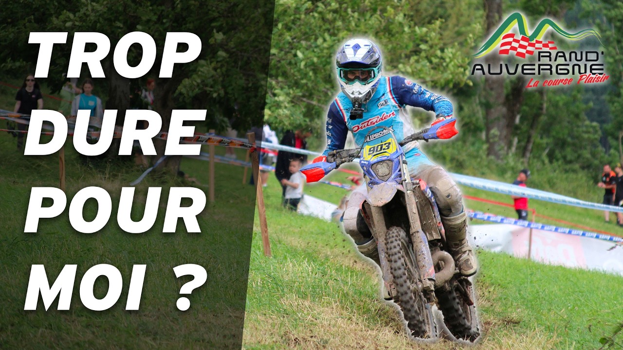 Ma première course d’enduro ! Rand’Auvergne Jour 1