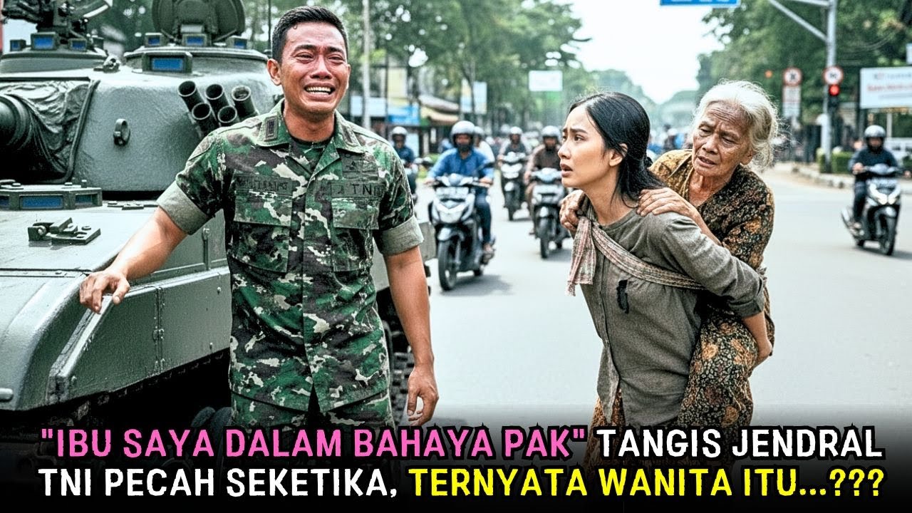 Tangis Jendral TNI Pecah di Jalanan, Melihat 2 Wanita Didepannya... Ternyata Mereka Adalah...