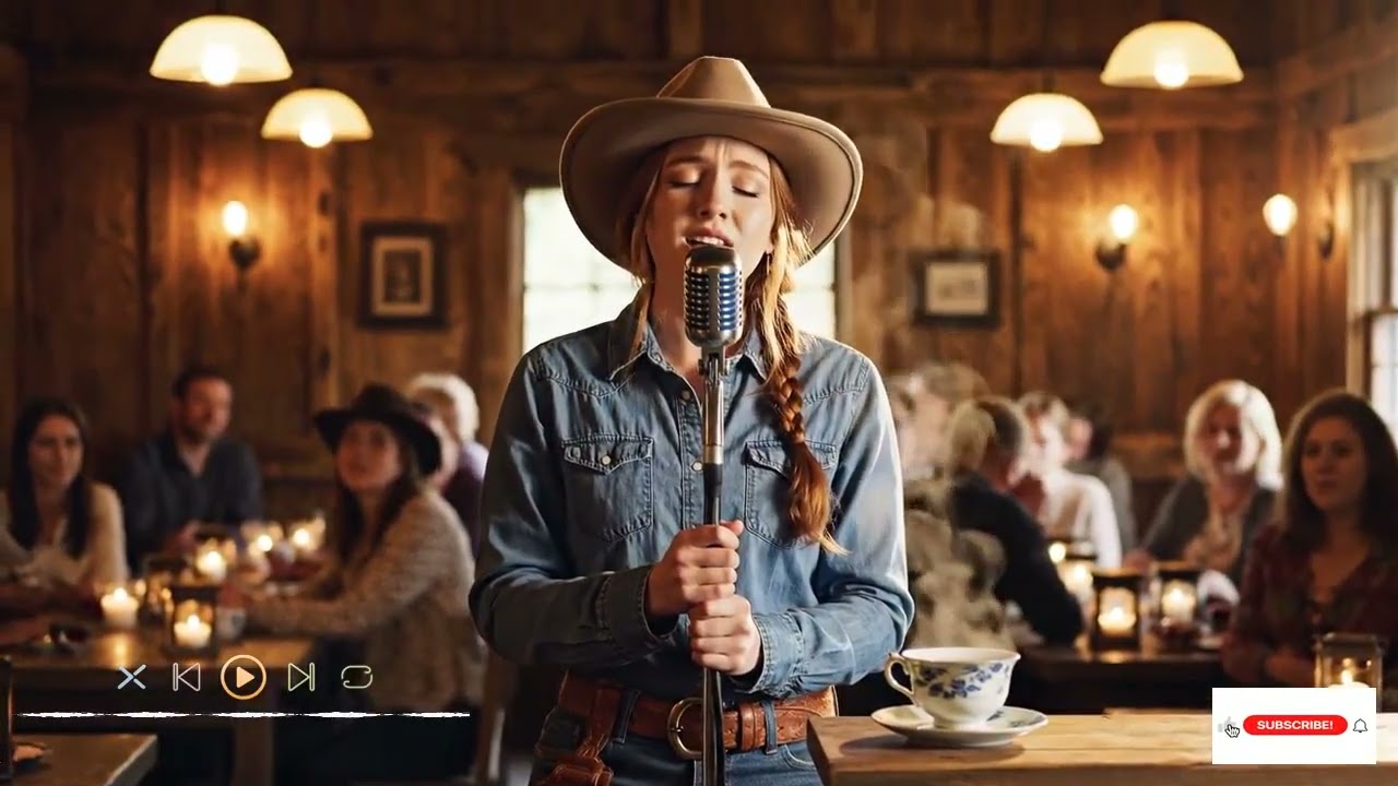 🌄 Evening Country Chill – Campfire Guitar & Classic Vocals- Saddle Fades Ver 1 Her Eyes Sleeps Ver