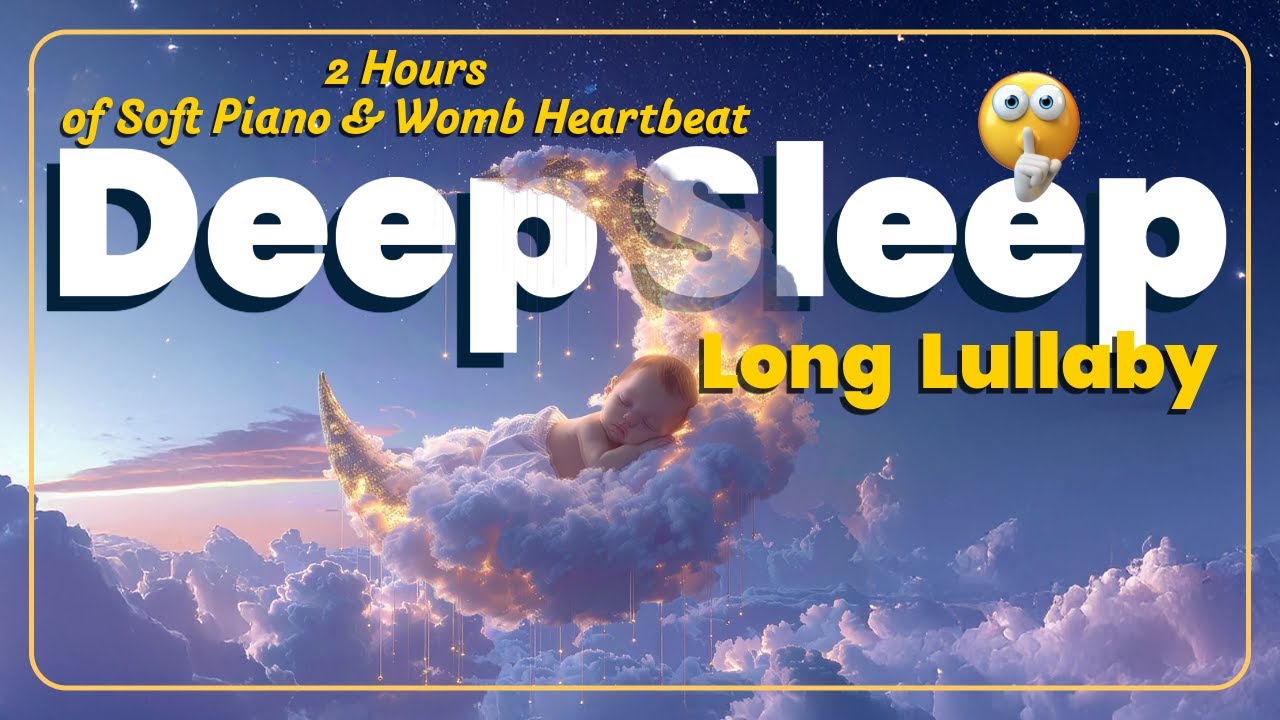 Mom’s Gentle Whisperings – Soft Vocal Lullaby for Baby Deep Sleep (2 Hours)