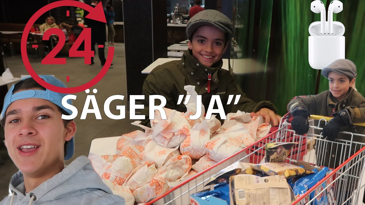 SÄGER JA TILL EN 9ÅRING I 24H
