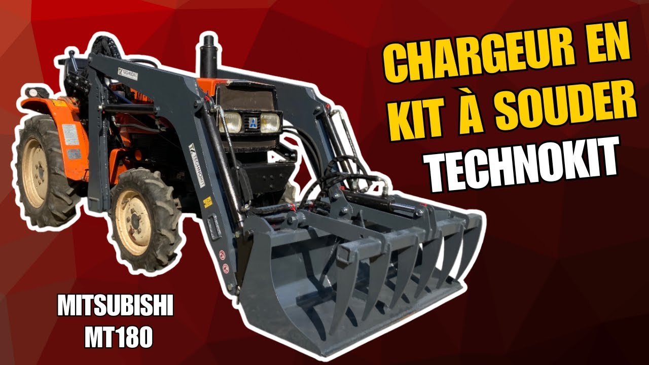 Chargeur Technokit sur Mitsubishi MT180D