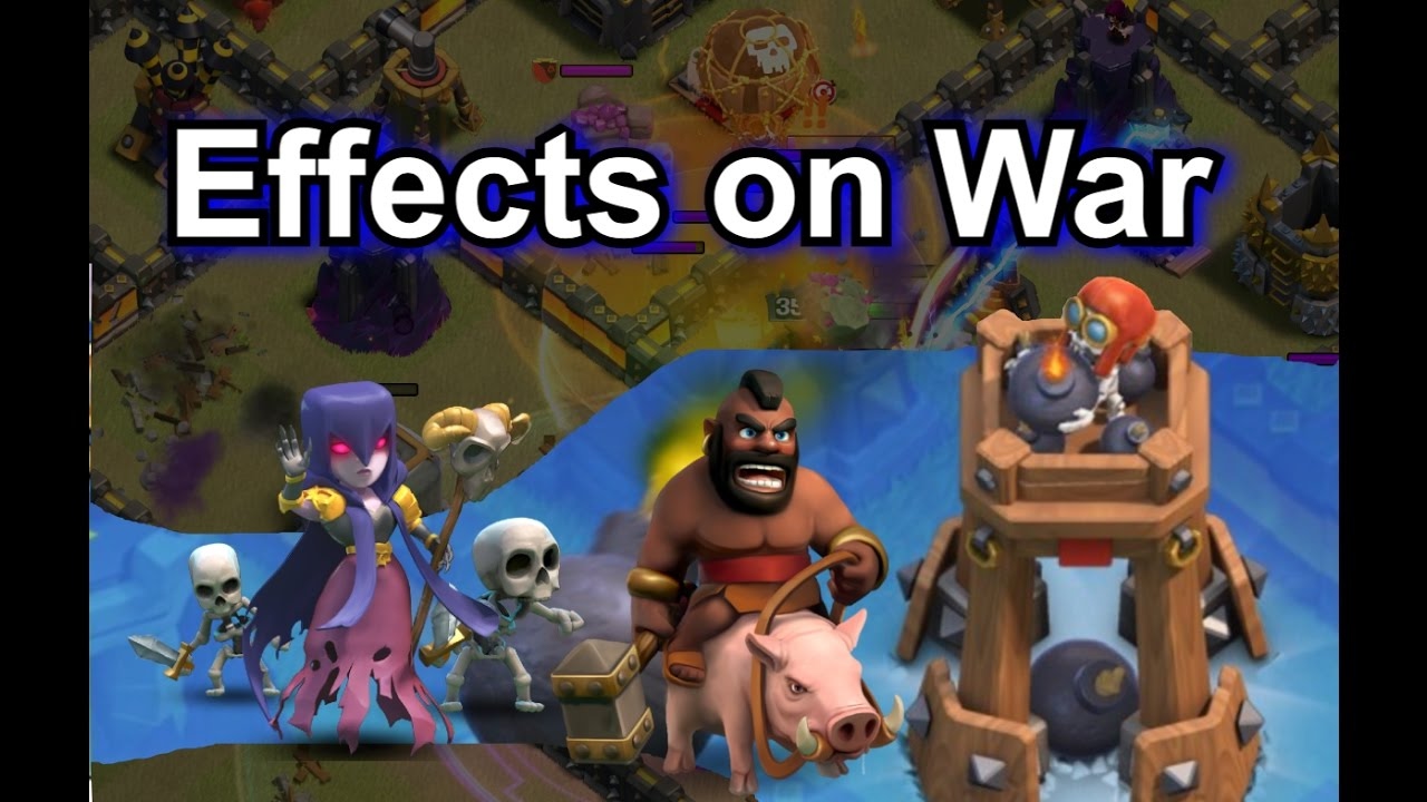 Bomb Tower, Witch / Hog Changes + Effects on War (October 2016 Update)
