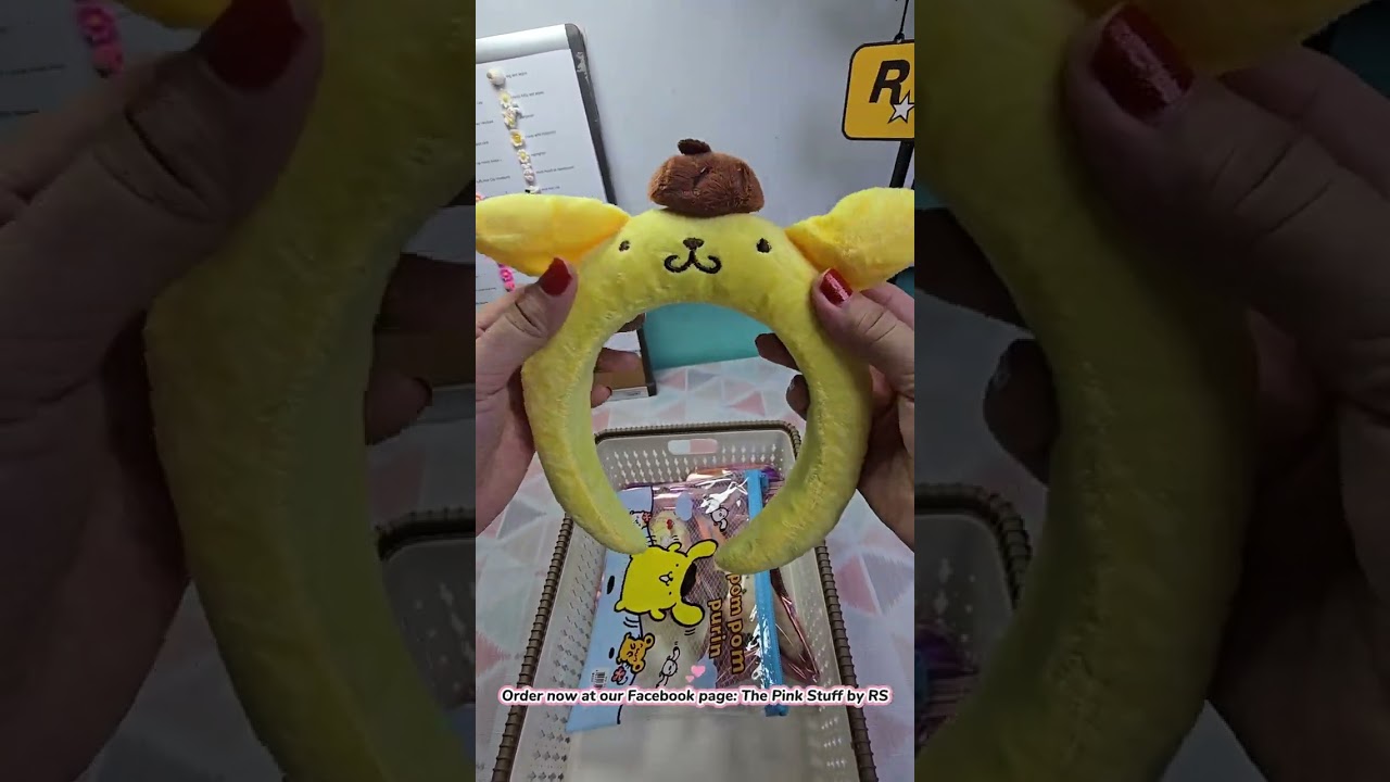 Hi, Mics! Here's Part 1 of your order, Pompompurin items. Hope your daughter loves the items. 😊🥰