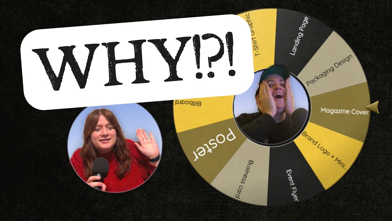 We Let Random Wheels Control Our Design (Bad Idea)