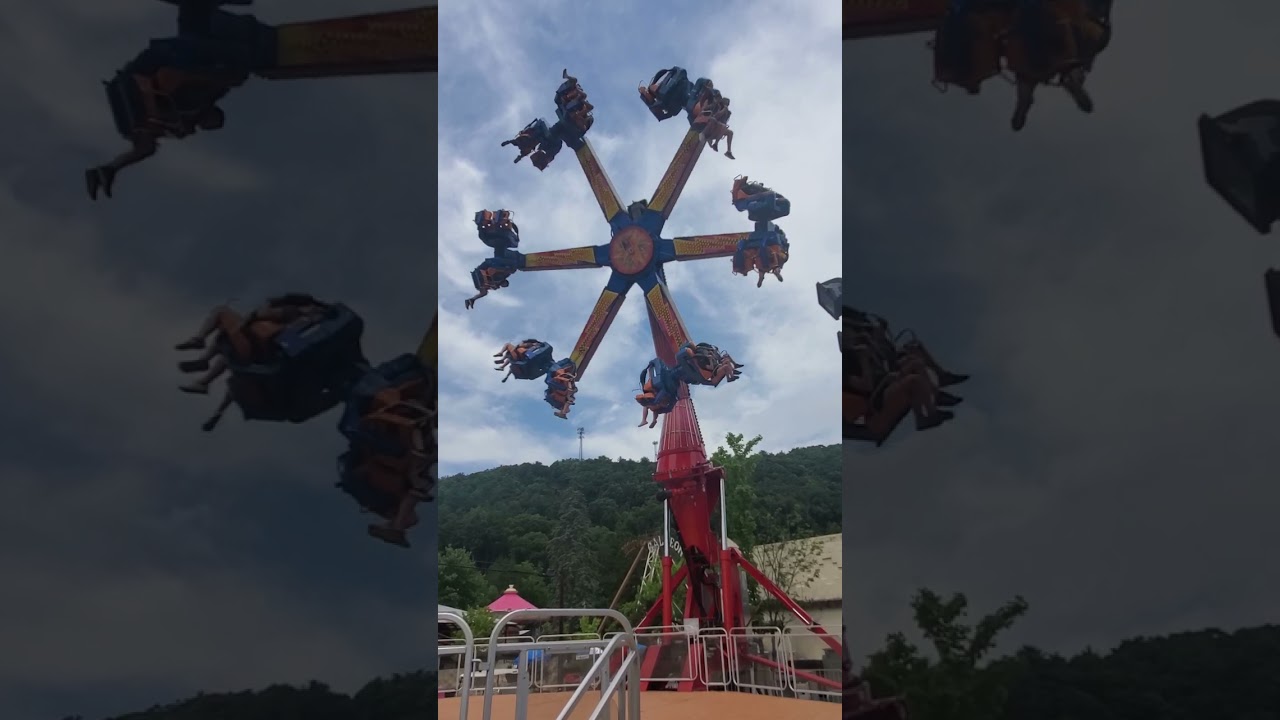 Ethan Rides the Power Surge (Knoebels)