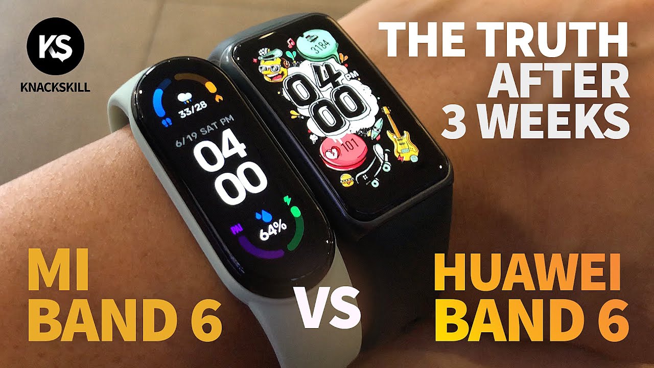 Mi Band 6 vs Huawei Band 6 Which One Is The Best? (The Truth In Depth Review) AFTER 3 WEEKS!