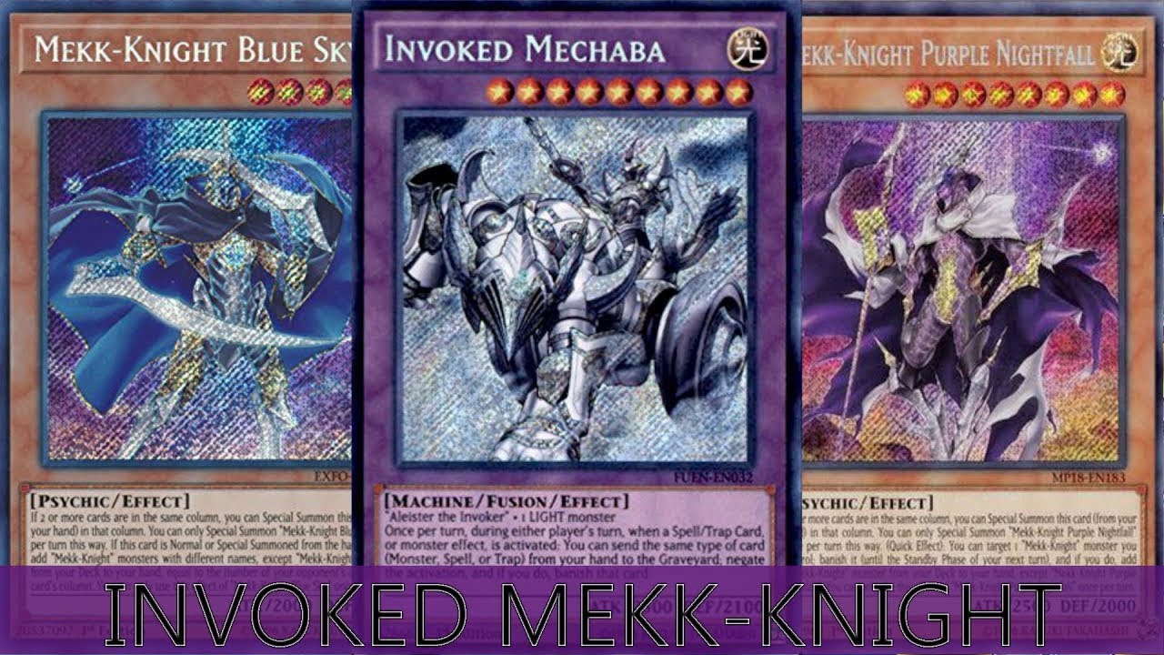 6th Place WCQ 2019 YUGIOH REGIONALS INVOKED MEKK KNIGHTS Deck Profile