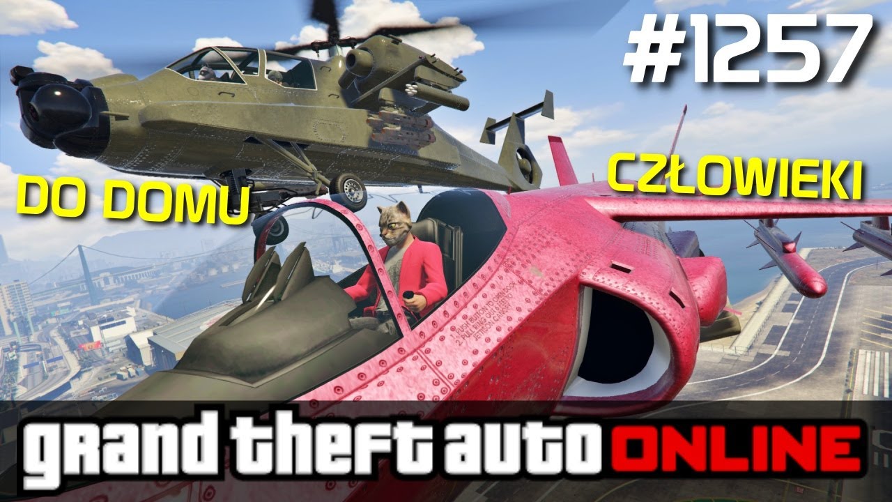 GTA 5 PC Online Po Polsku [#1257] CZŁOWIEKI do DOMU - Nalot /z Bertbert & Skie