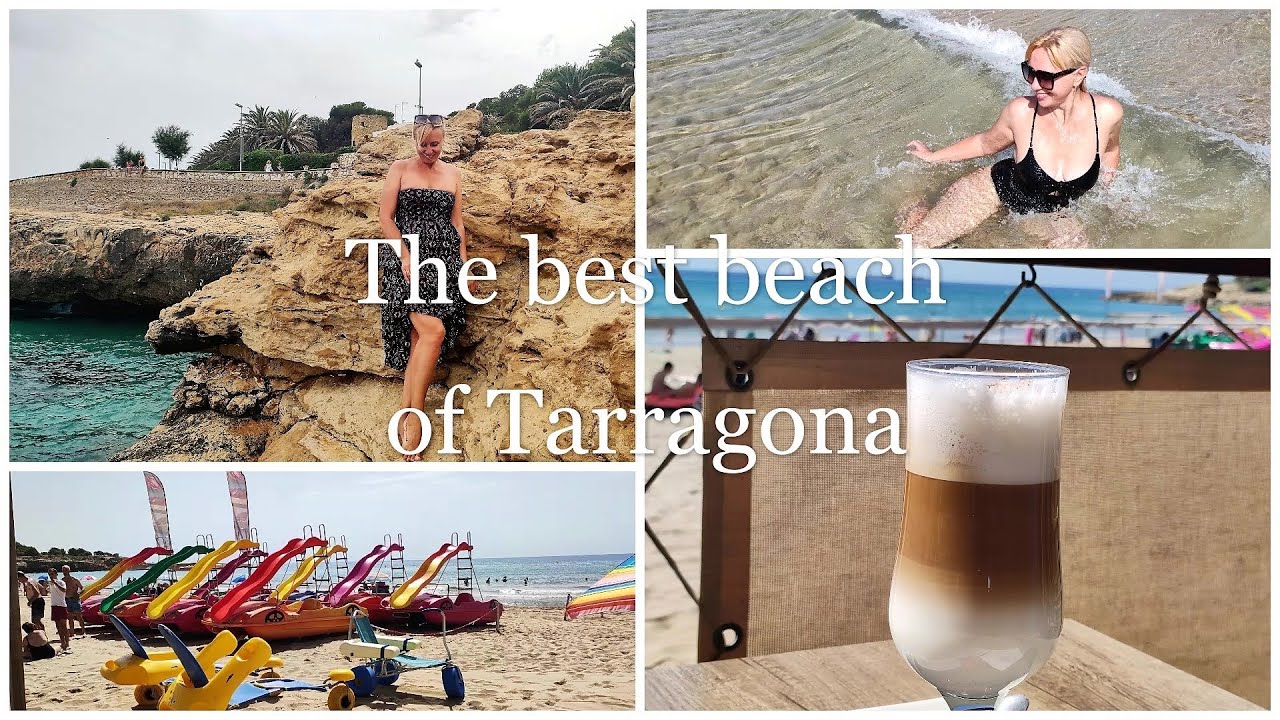 VLOG/Лучший пляж Таррагоны/Провинция Барселоны/Tarragona/ Arrabassada beach/ Espania