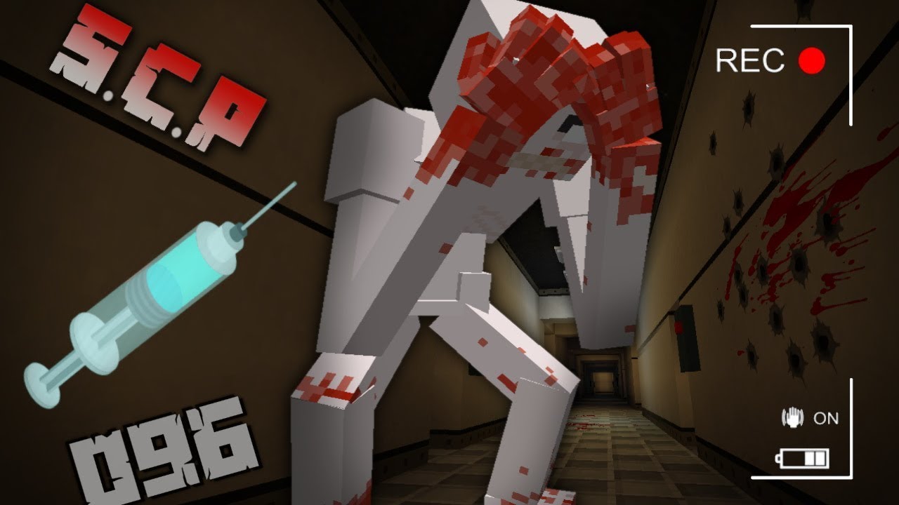 SCP 096 - SHY GUY & The Unkillable Man (Minecraft SCP Roleplay)
