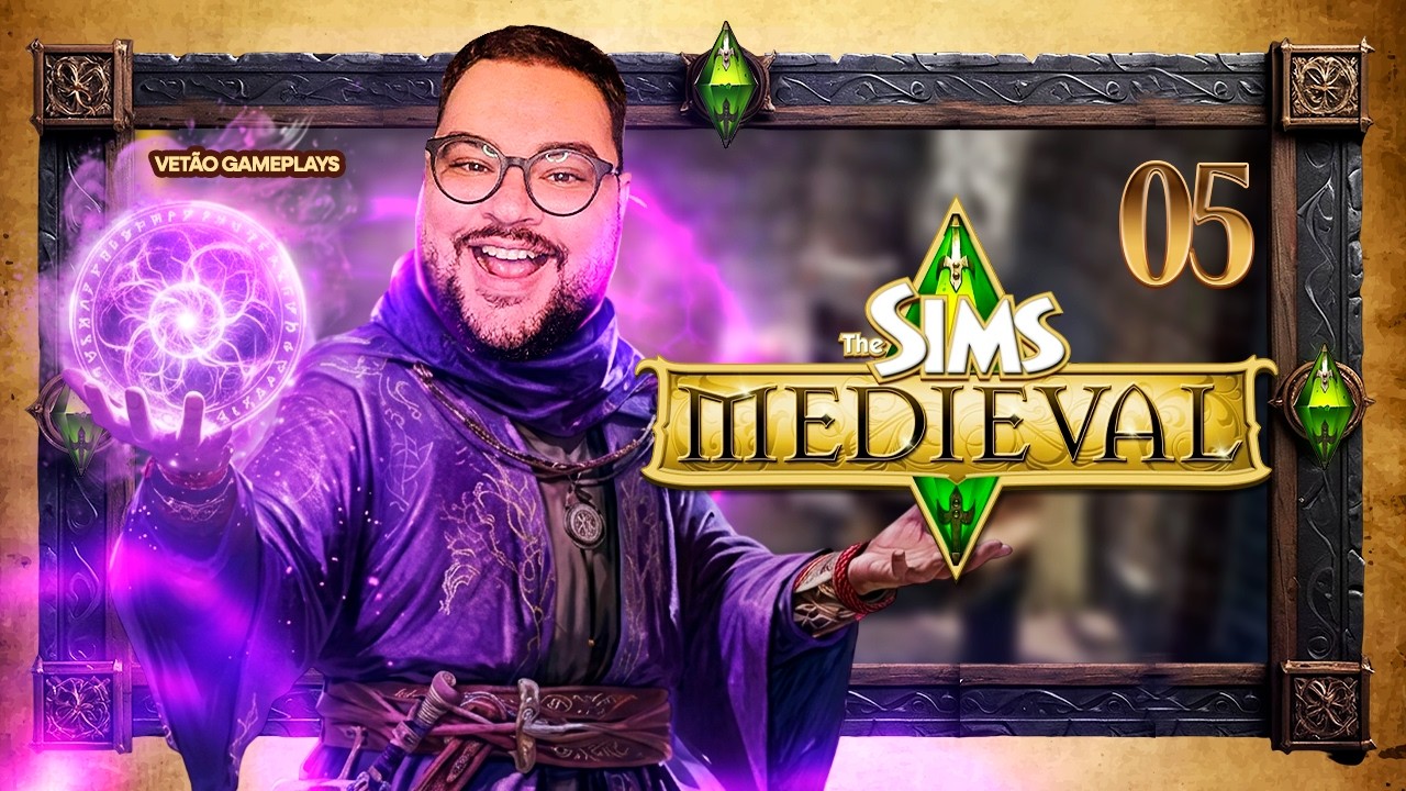 THE SIMS MEDIEVAL | A MAGIA está no ar! FINALMENTE 🧙🏻🪄🔮 | Ep. 05