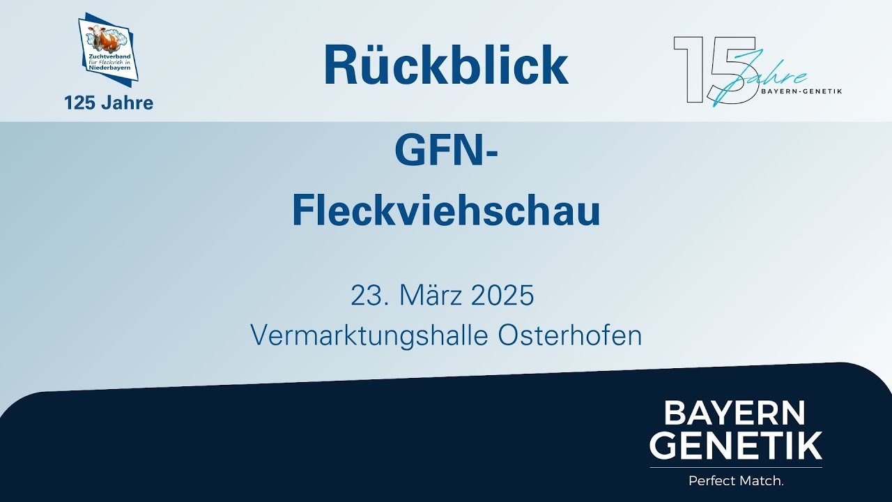 Impressionen der GFN-Fleckviehschau 2025
