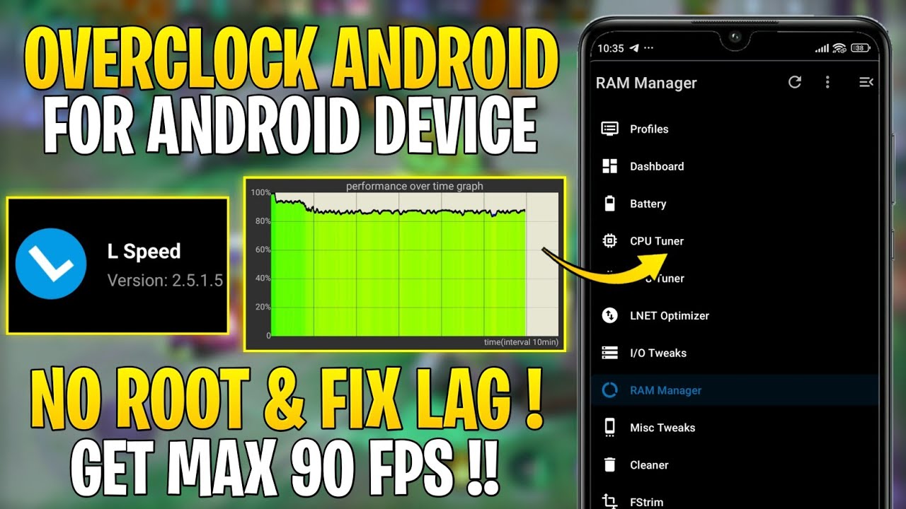 Разгон Android без рута || Новейшее приложение L Speed ​​/ Оптимизация игр и производительности