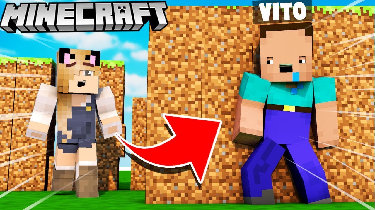NOOBEK TROLL?! - ZABAWA W CHOWANEGO W MINECRAFT (Hide and Seek) | Vito vs Bella