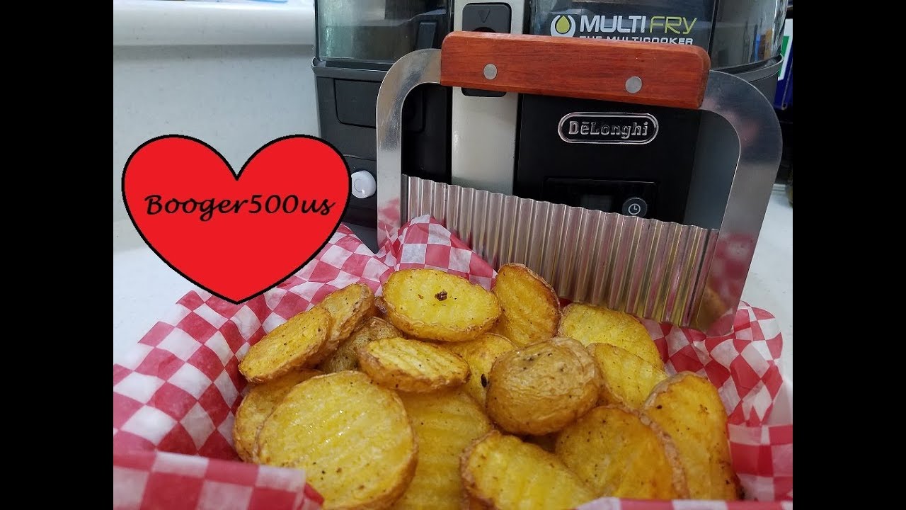 CRINKLE WAVY FRIES 'WANNA BE WAFFLE FRIES' AIR FRYER